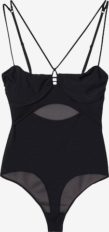 MANGO Body 'CAMILLE' in Schwarz: predná strana