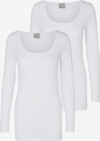 VERO MODA Shirt 'Maxi' in White: front