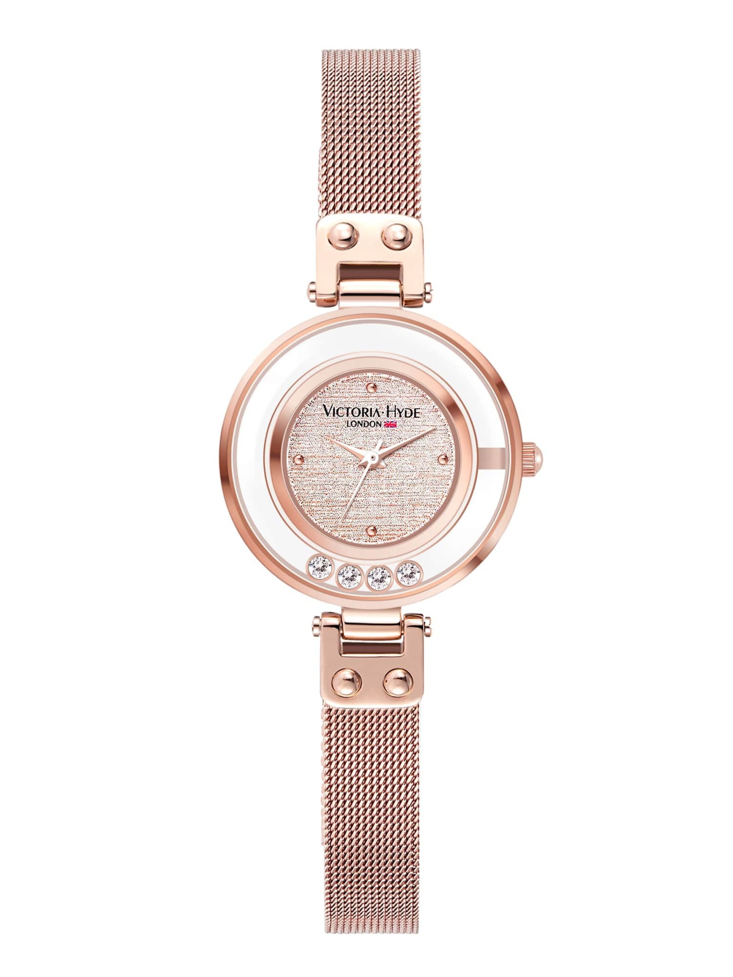 Victoria Hyde Analoginen kello 'Spark' värissä kulta: etupuoli