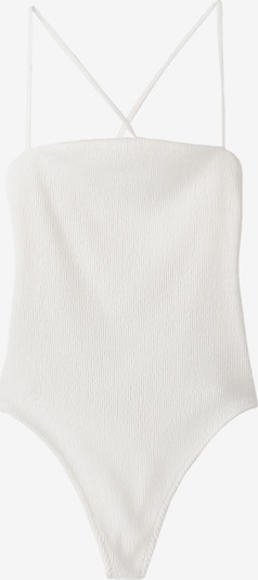 Bershka Shirt Bodysuit in Off white, Item view