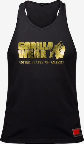 T-Shirt fonctionnel 'Classic ' Gorilla Wear en noir : devant