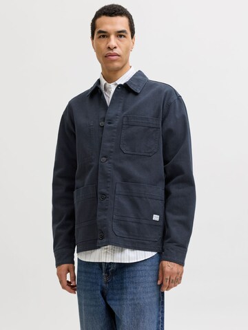 Coupe regular Chemise JACK & JONES en bleu : devant