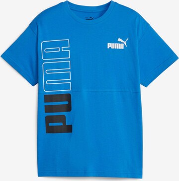 PUMA Tričko 'POWER' – modrá: přední strana