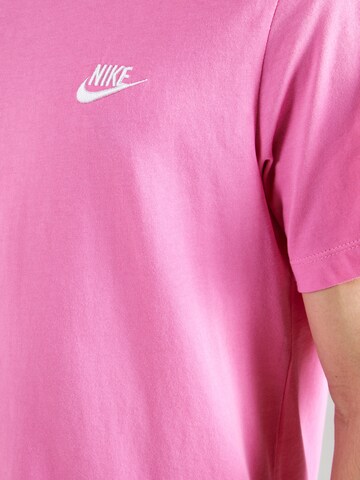 Nike Sportswear Shirt 'CLUB' in Pink