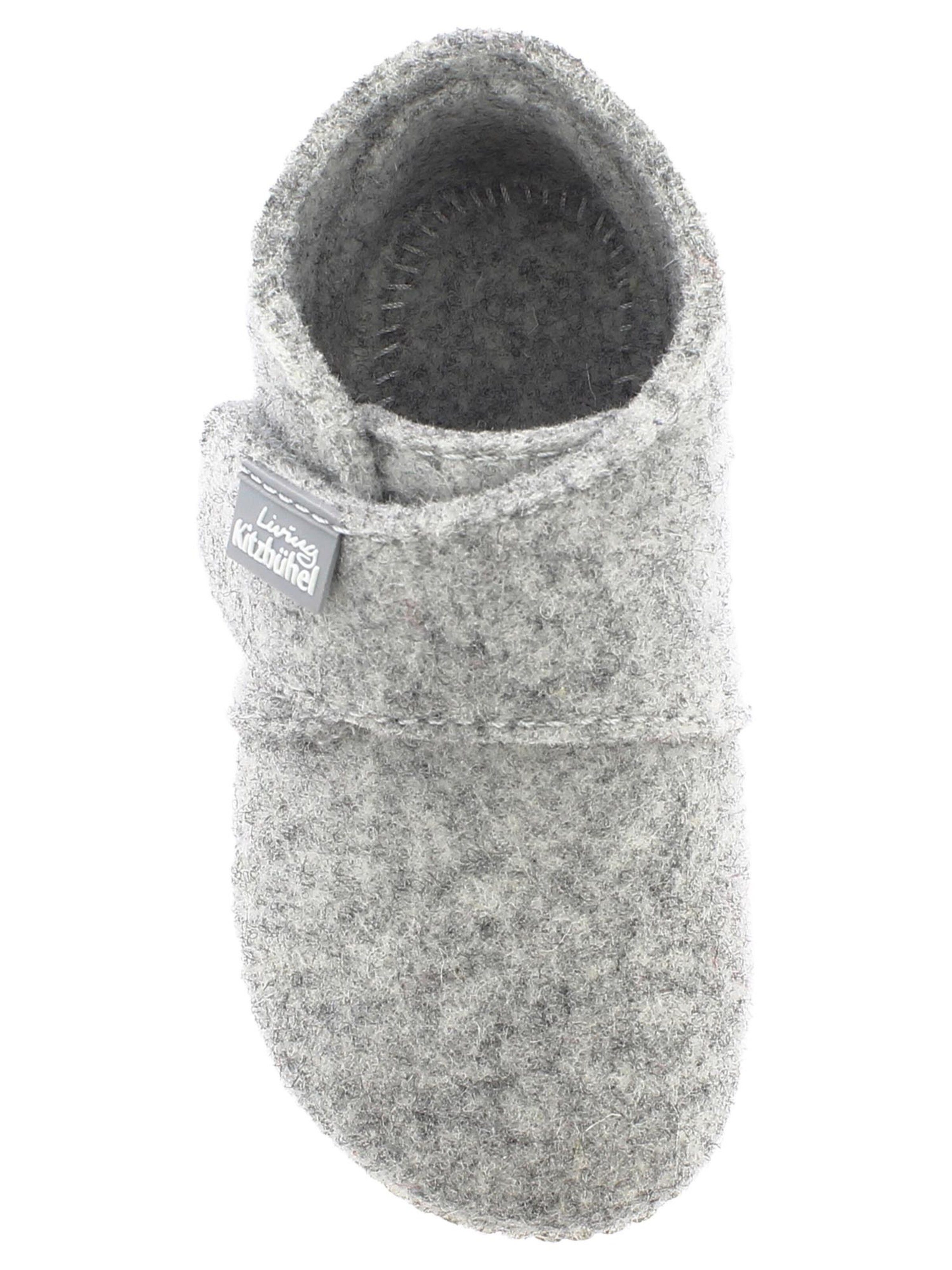 Living Kitzbühel Slipper 'Filz' in Grey