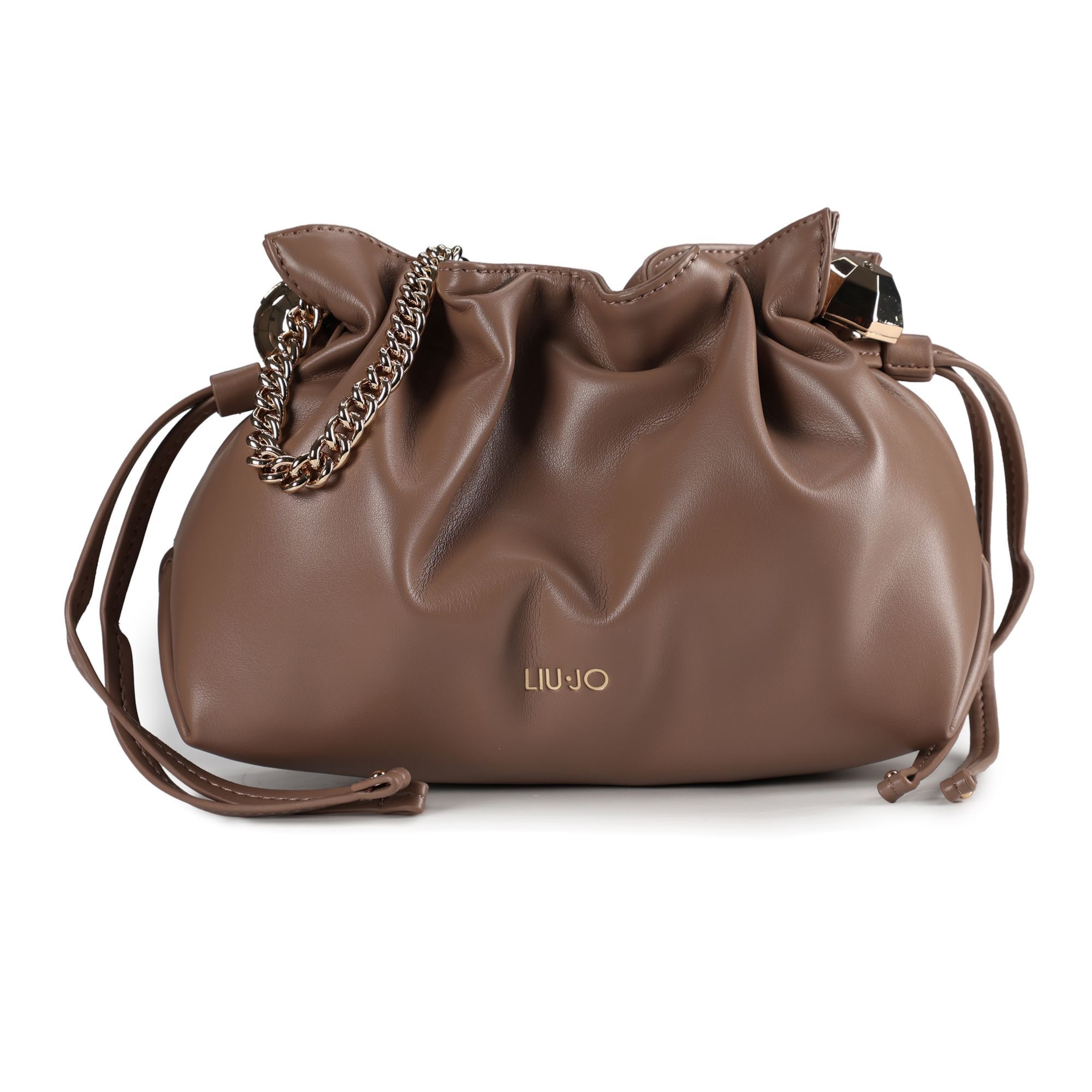 Sac bandoulière 'Riccy' Liu Jo en marron : devant