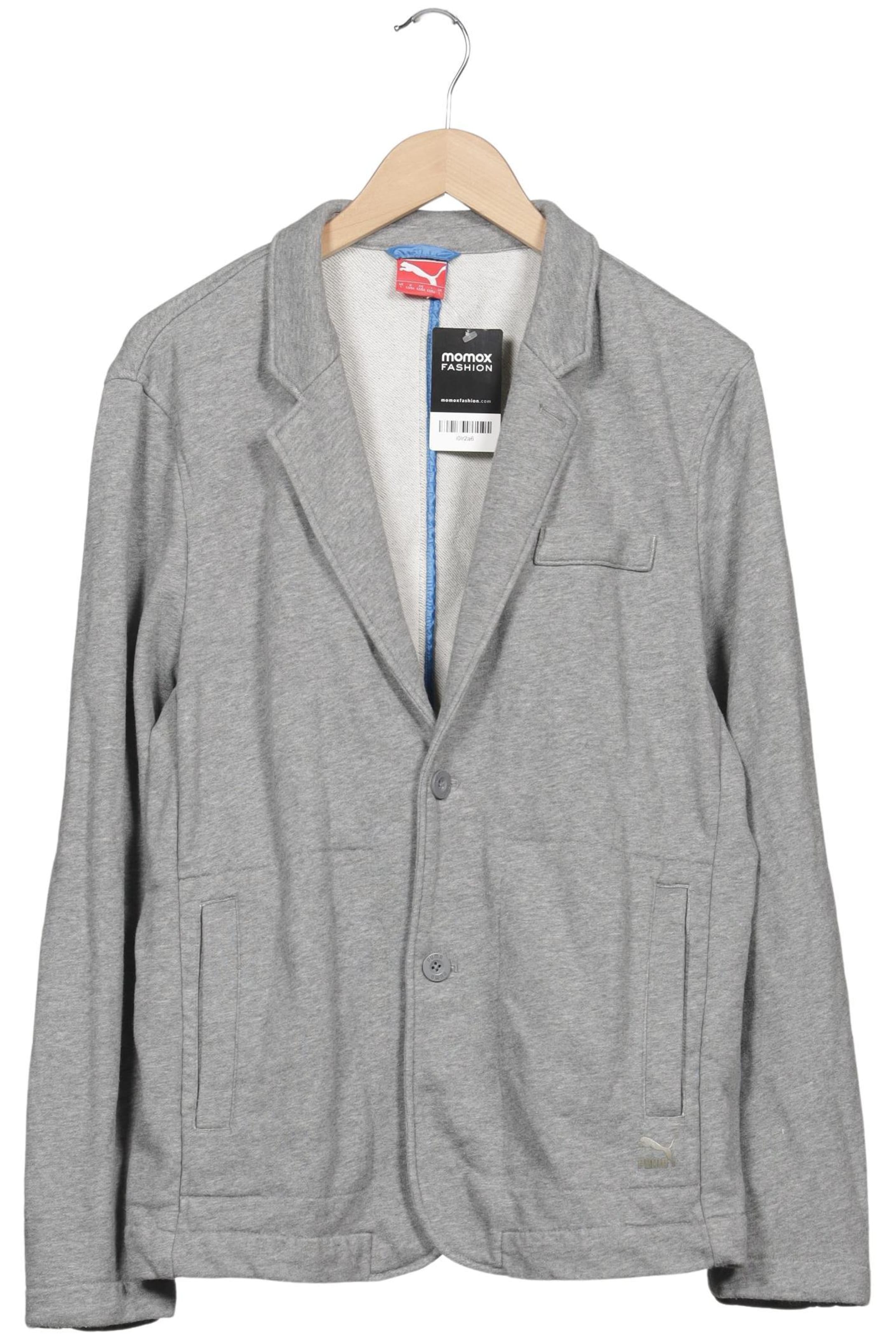 PUMA Suit Jacket in L-XL in Grey: front