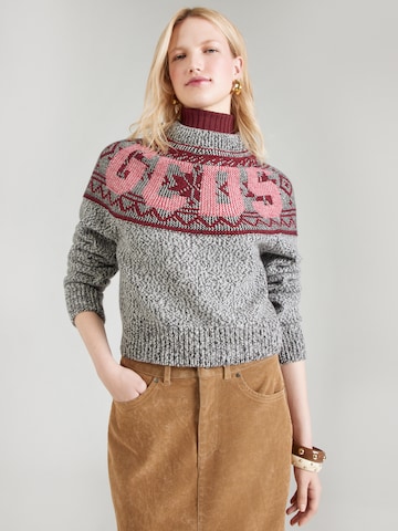 Pullover 'SNOW' di GCDS in grigio: frontale