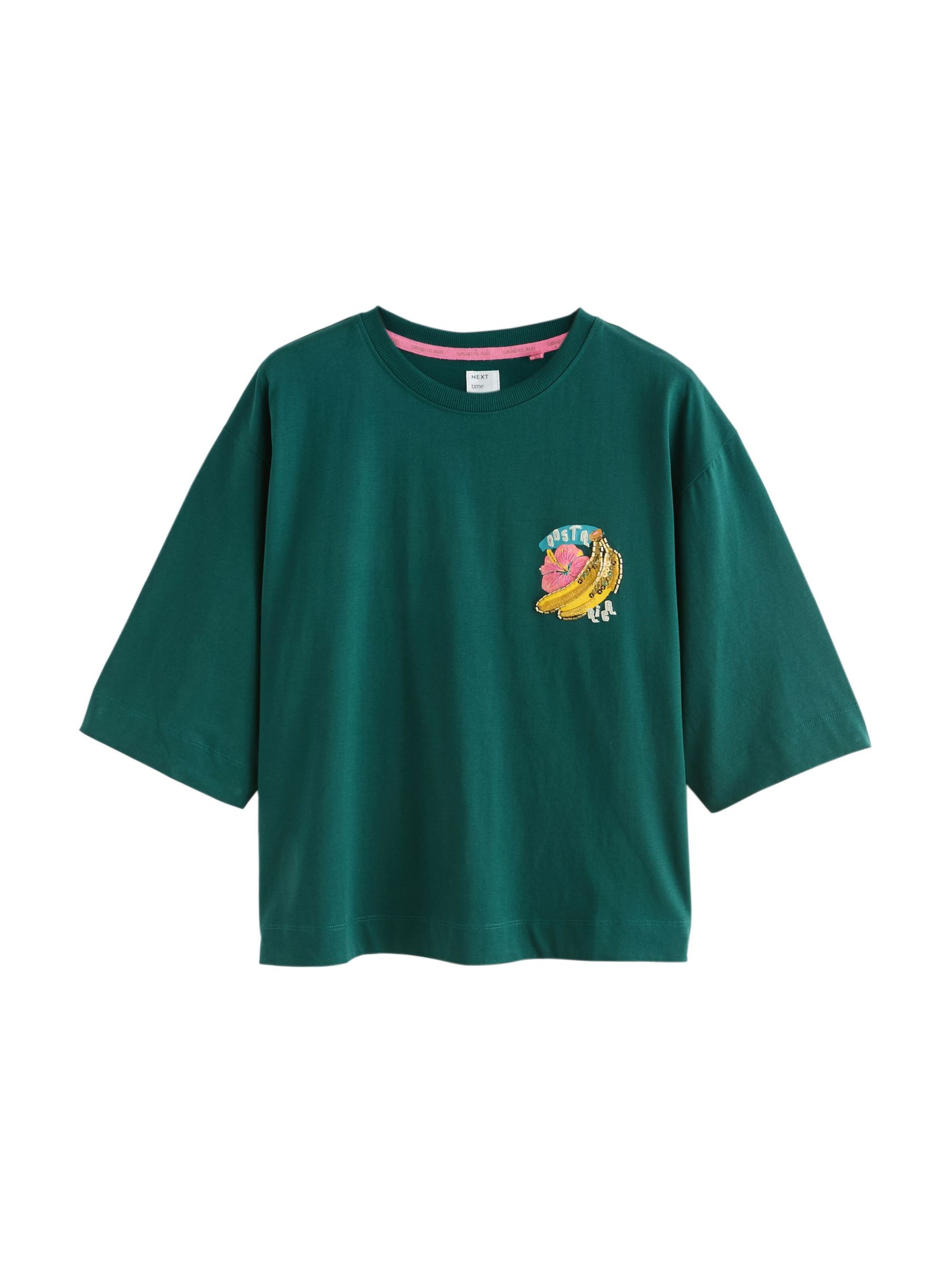 Next Kort pyjamas i grön