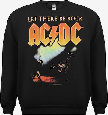 Sweat-shirt 'AC/DC AC/DC - Let there be rock Sweatshirt Sweatshirt' AC/DC en noir : devant