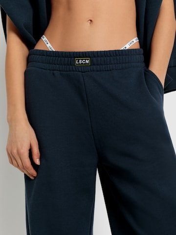 LSCN by LASCANA Wide leg Trousers in Blue