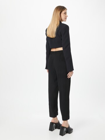 Wide leg Pantaloni 'Cherry' de la mazine pe negru