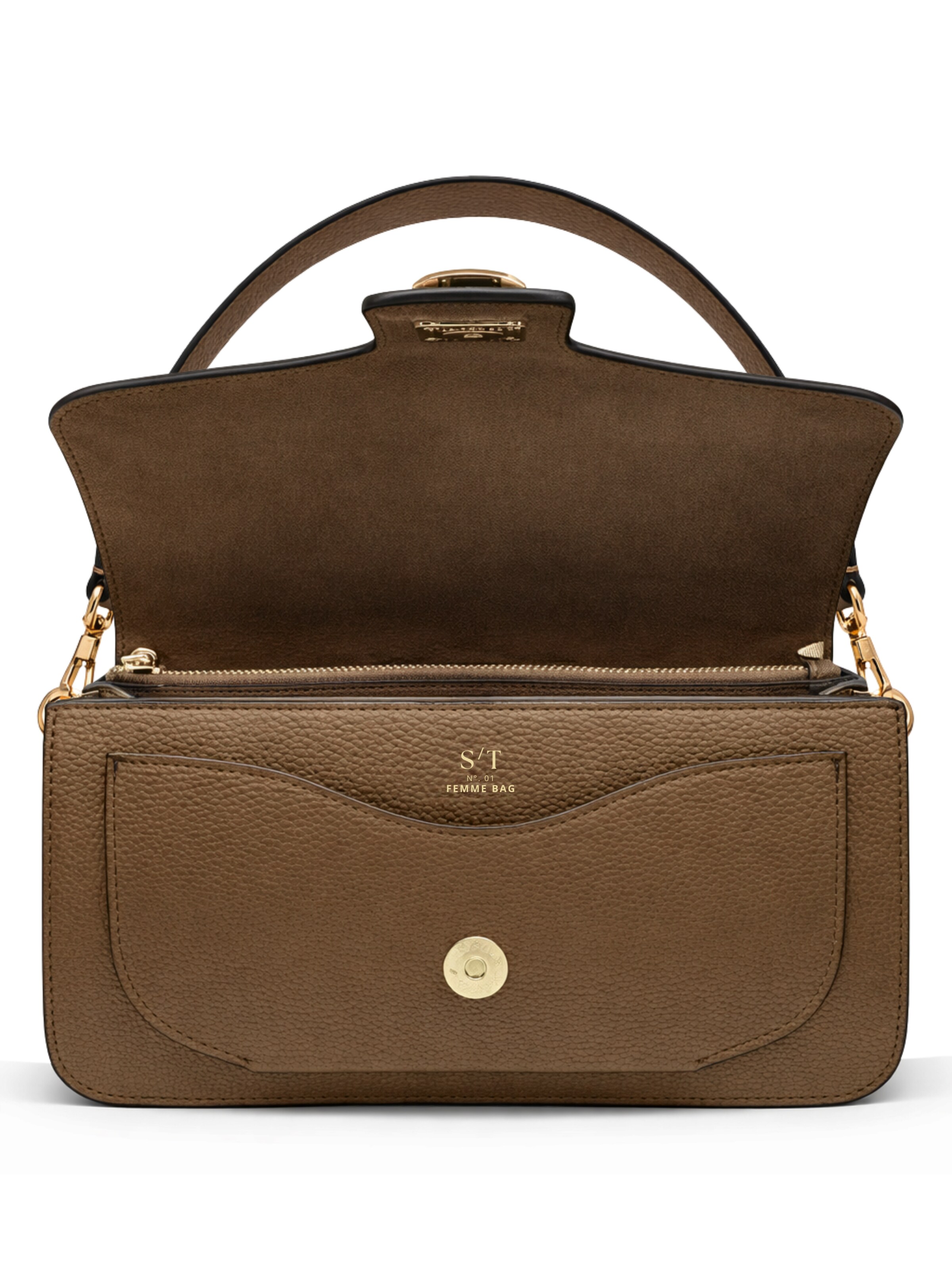 S&T Design Handbag in Beige