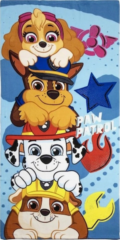 PAW Patrol Strandtuch in Blau: Vorderseite