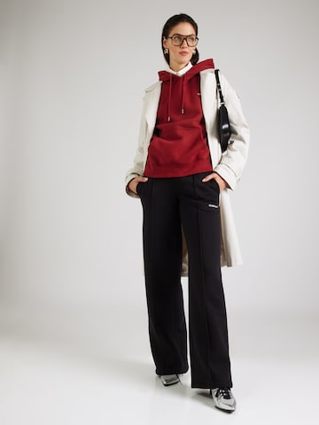 GUESS JEANS Свитшот 'AMERICAN TRAD' в Красный