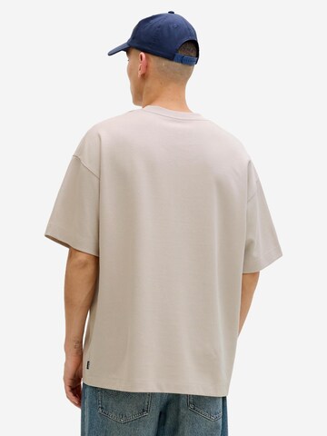 JACK & JONES Shirt 'Barron Tee' in Beige
