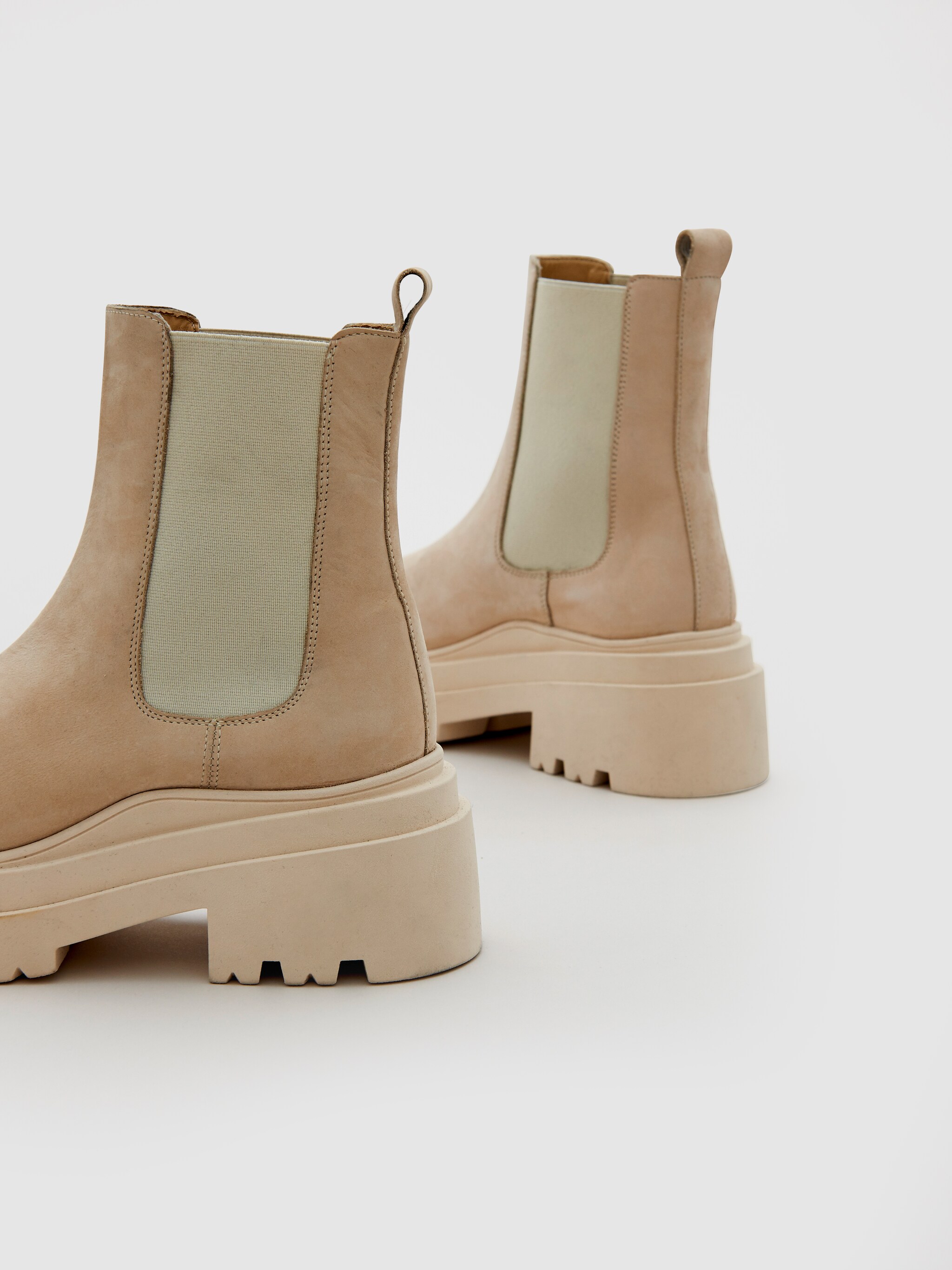 EDITED Produkte Stiefeletten 'Doerthe' beige