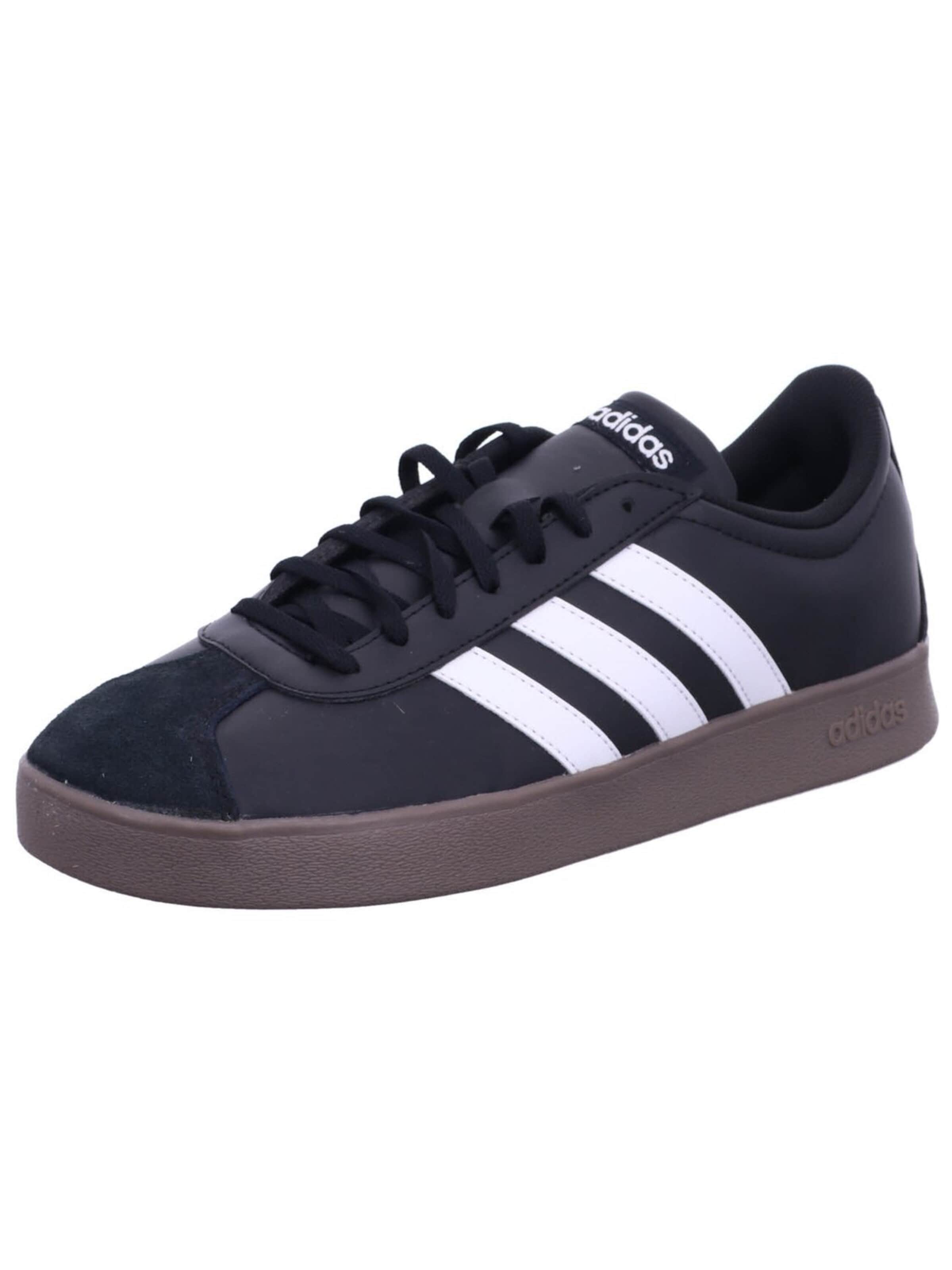 ADIDAS Sneakers laag 'Sneaker Low Herren ID3712 Kunststoff (Synthetik) in schwarz' in Zwart: voorkant