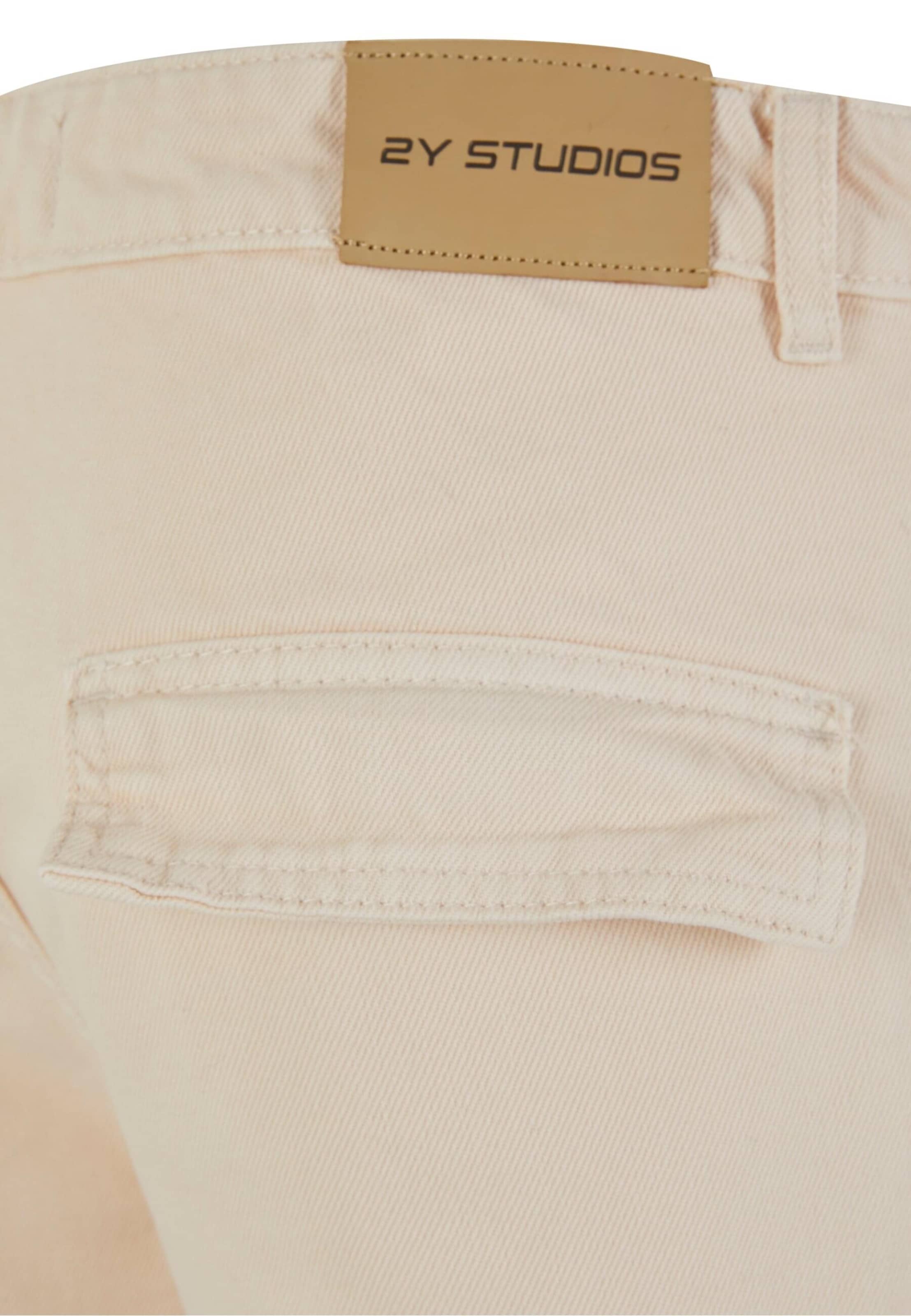 2Y Studios Свободный крой Брюки-карго 'Wega' в Бежевый