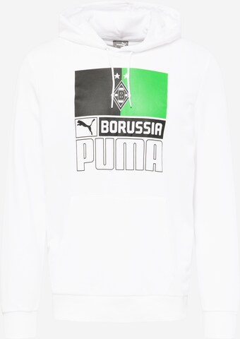 Felpa sportiva di PUMA in bianco: frontale