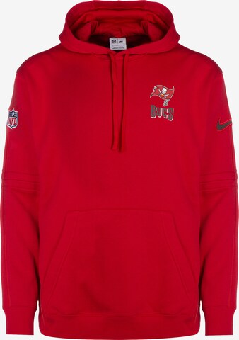 NIKE Athletic Sweatshirt 'Tampa Bay Buccaneers' in Red: front