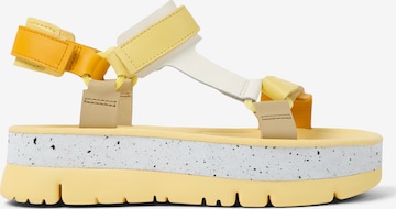 CAMPER Sandals 'Oruga Up' in Yellow