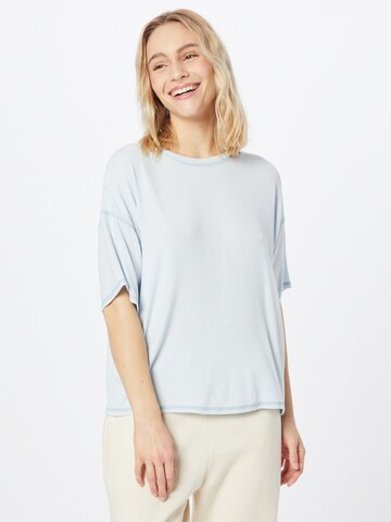 Cotton On Body Pajama Shirt in Blue: front