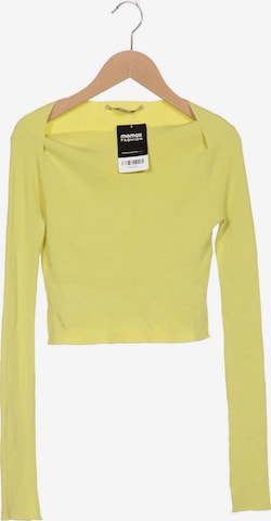 AllSaints Sweater & Cardigan in XS in Yellow: front