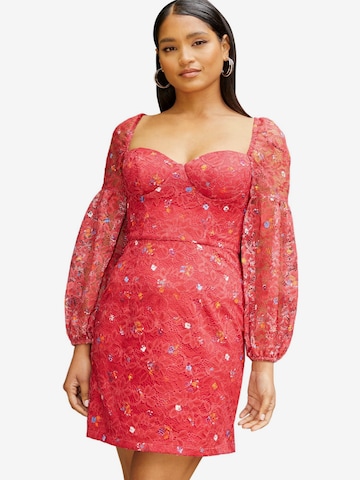 Chi Chi London - Vestido en rosa: frente
