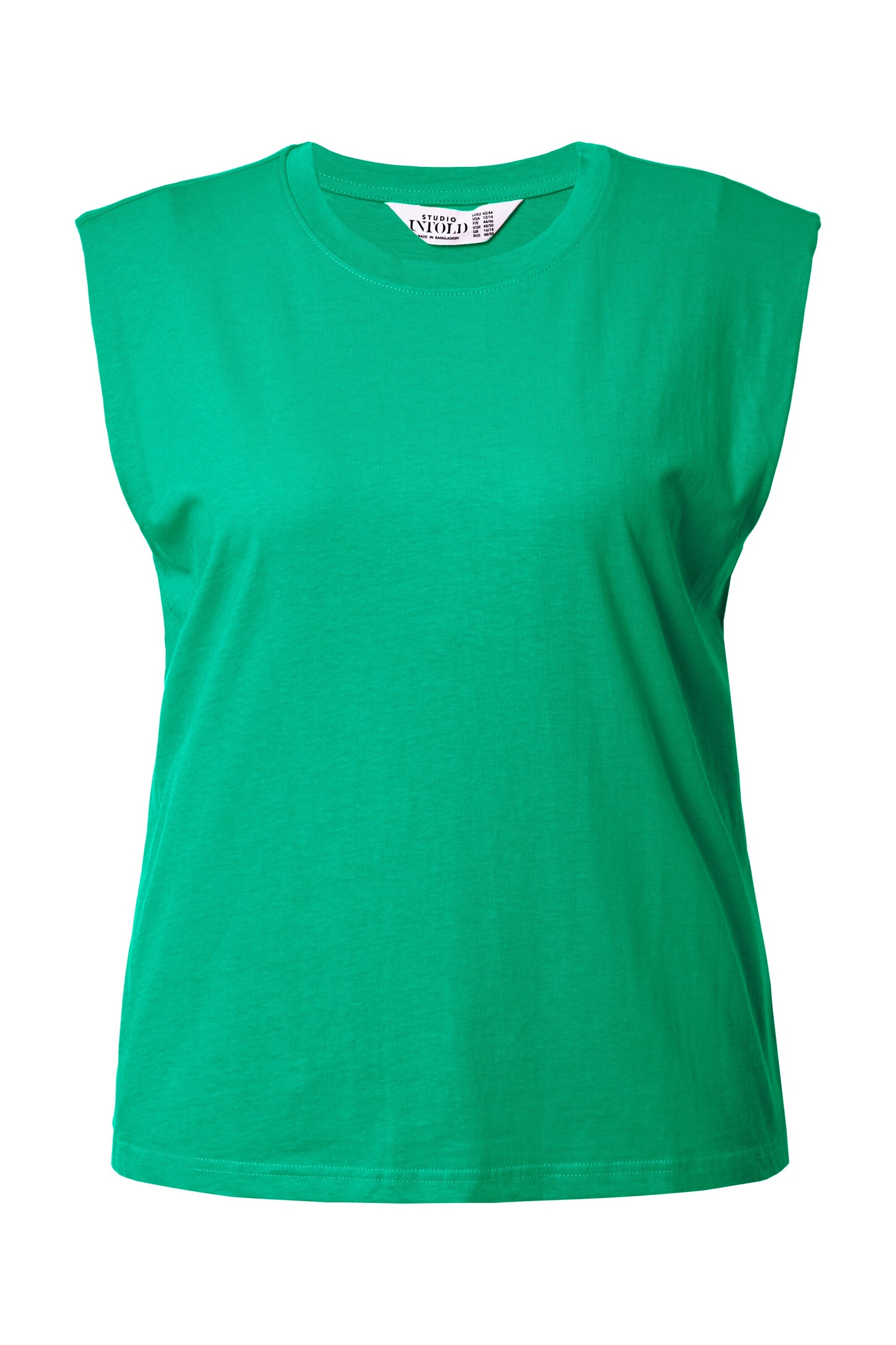 Studio Untold Shirt in Grün: Vorderseite