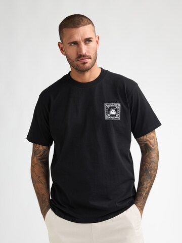 T-Shirt 'Calor' Petrol Industries en noir : devant