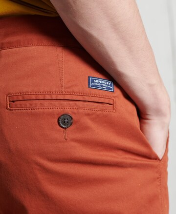 Superdry Slim fit Chino Pants in Orange