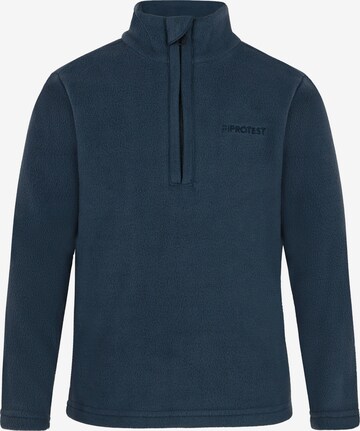 PROTEST Athletic Sweatshirt 'PRTPERFECT TD' in Blue: front