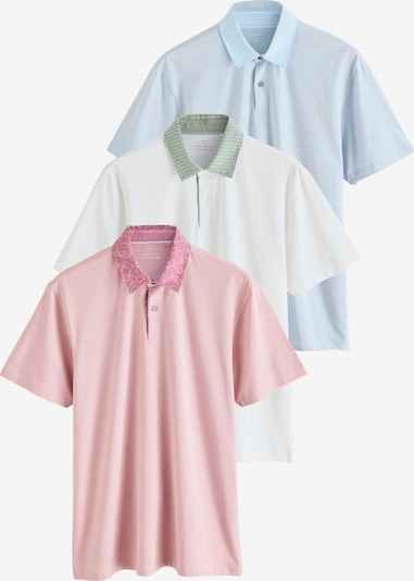 Marškinėliai iš Next, spalva – šviesiai mėlyna / pastelinė žalia / ryškiai rožinė spalva, Prekių apžvalga