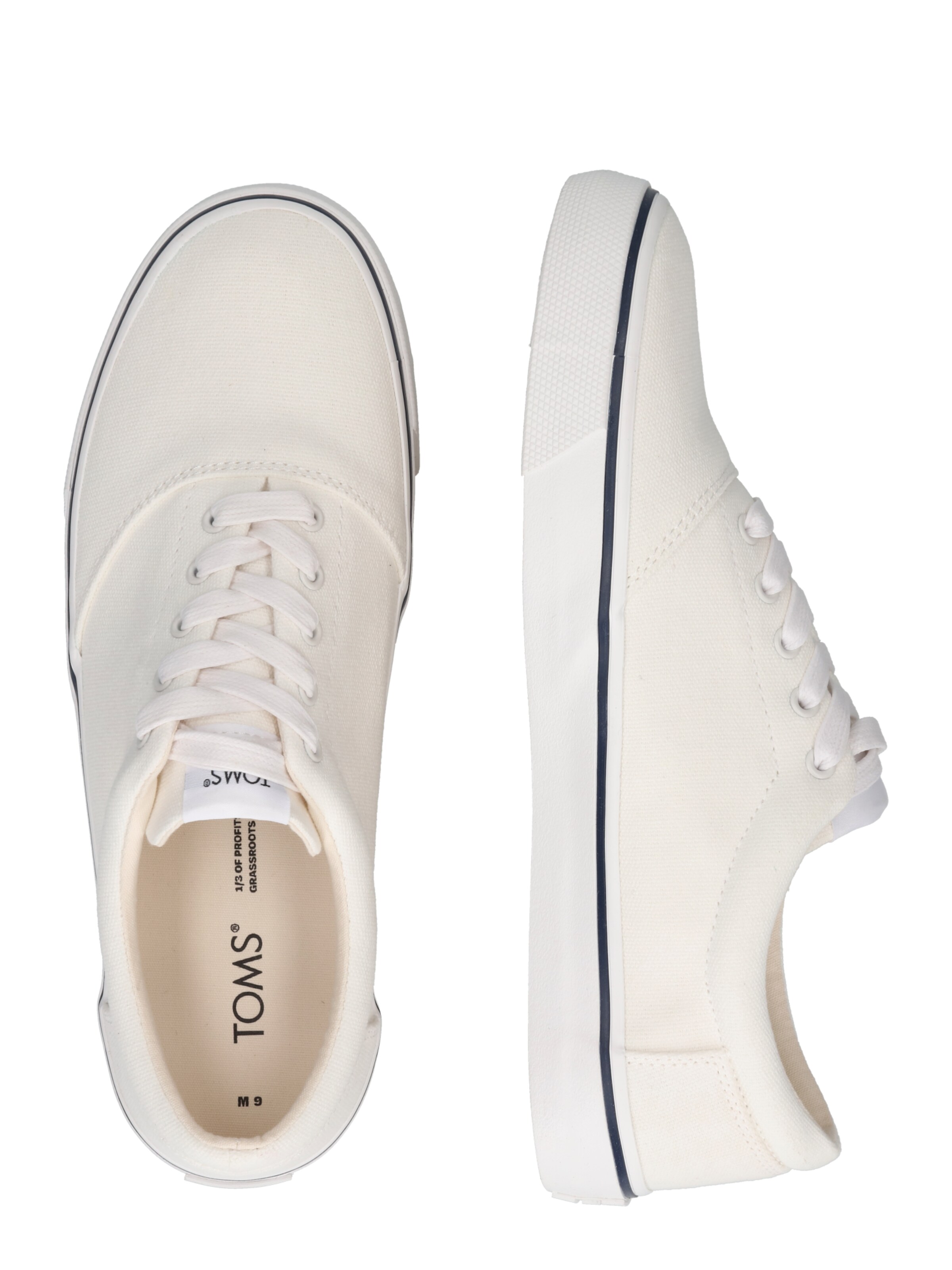 TOMS Σνίκερ χαμηλό 'FENIX' σε λευκό