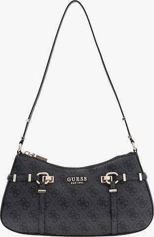 GUESS Schultertasche 'Leona' in Schwarz: Vorderseite