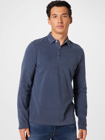 Marc O'Polo Shirt in Blauw: voorkant