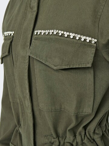 Veste mi-saison 'ONLDREW' ONLY en vert