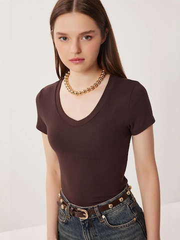T-shirt 'T-Shirts' Happiness İstanbul en marron