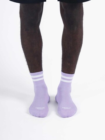 American Socks Ankle Socks in Purple