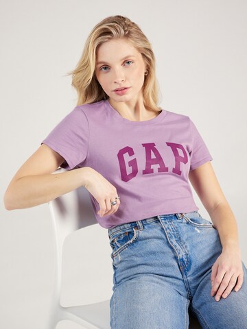 GAP T-shirt i lila: framsida