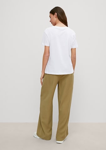 comma casual identity T-Shirt in Weiß: Rückseite