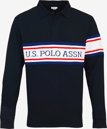 T-Shirt U.S. POLO ASSN. en noir : devant