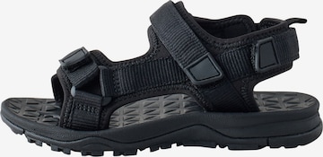 Next Sandale in Schwarz: Vorderseite