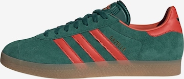 ADIDAS ORIGINALS Trampki niskie 'Gazelle' w kolorze zielony: przód