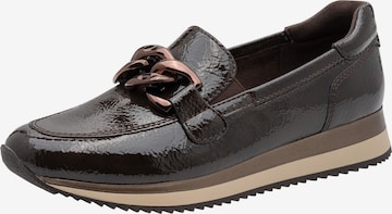Chaussure basse JANA en marron : devant