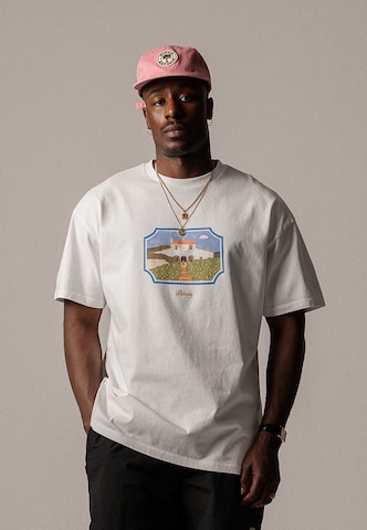 T-Shirt 'Domaine' BLKVIS en blanc : devant