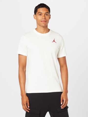 Jordan Shirt 'JUMPMAN' in Beige: voorkant