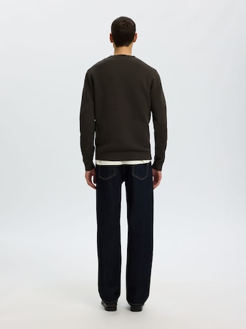 SELECTED Pullover in Schwarz