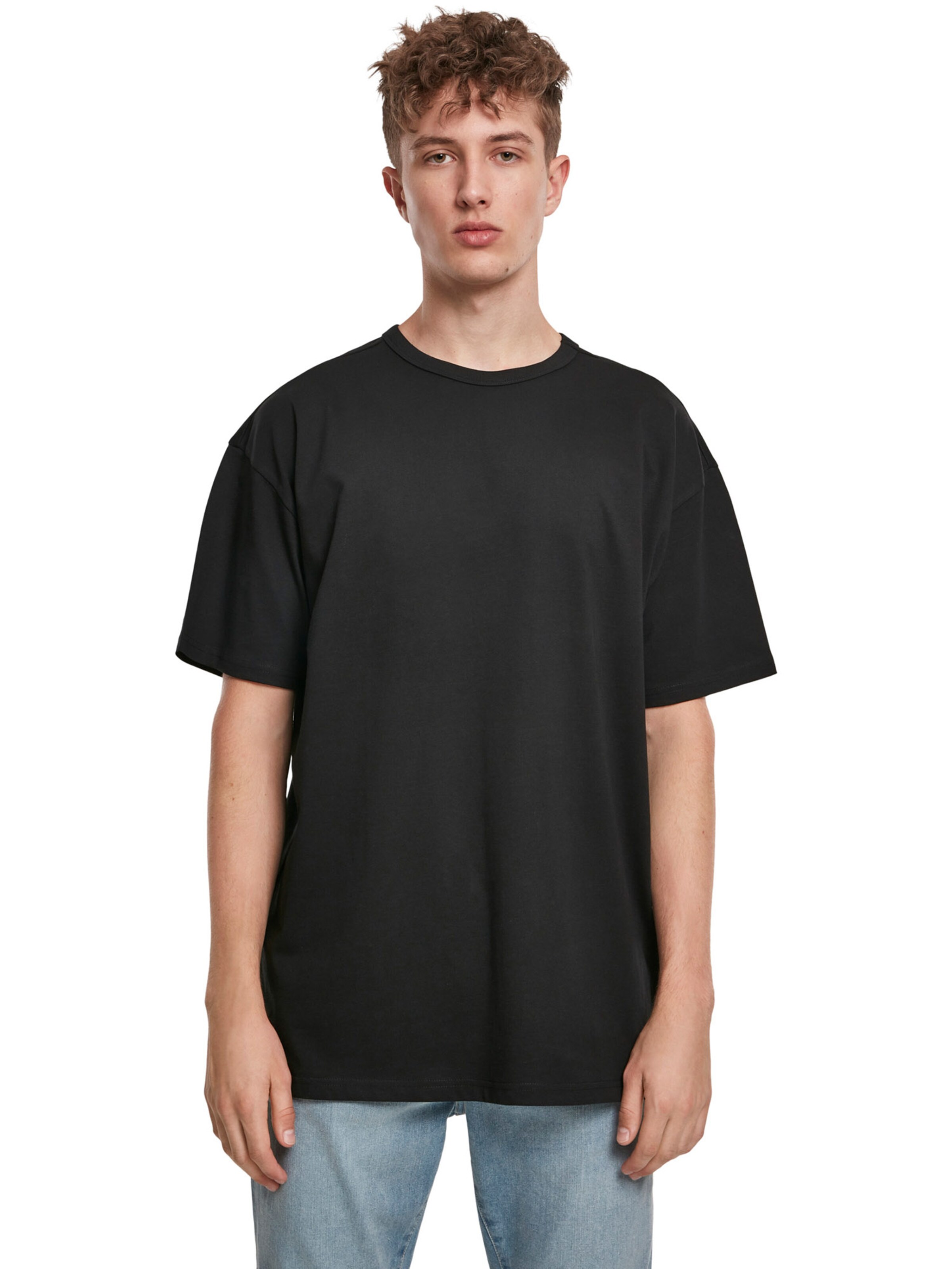 Urban Classics Tričko - Čierna: predná strana